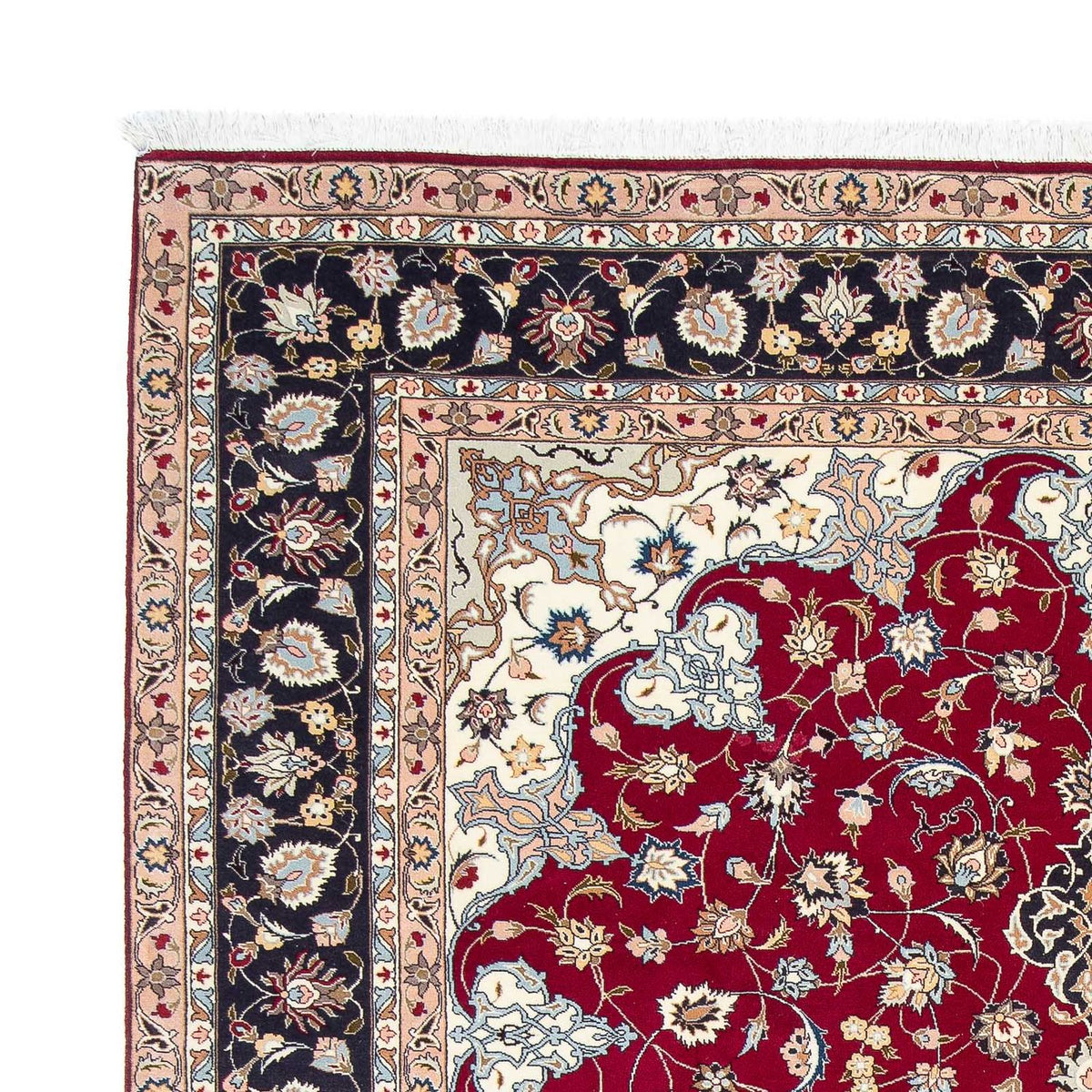 Perzisch tapijt - Tabriz - Royal - 305 x 204 cm - donkerrood