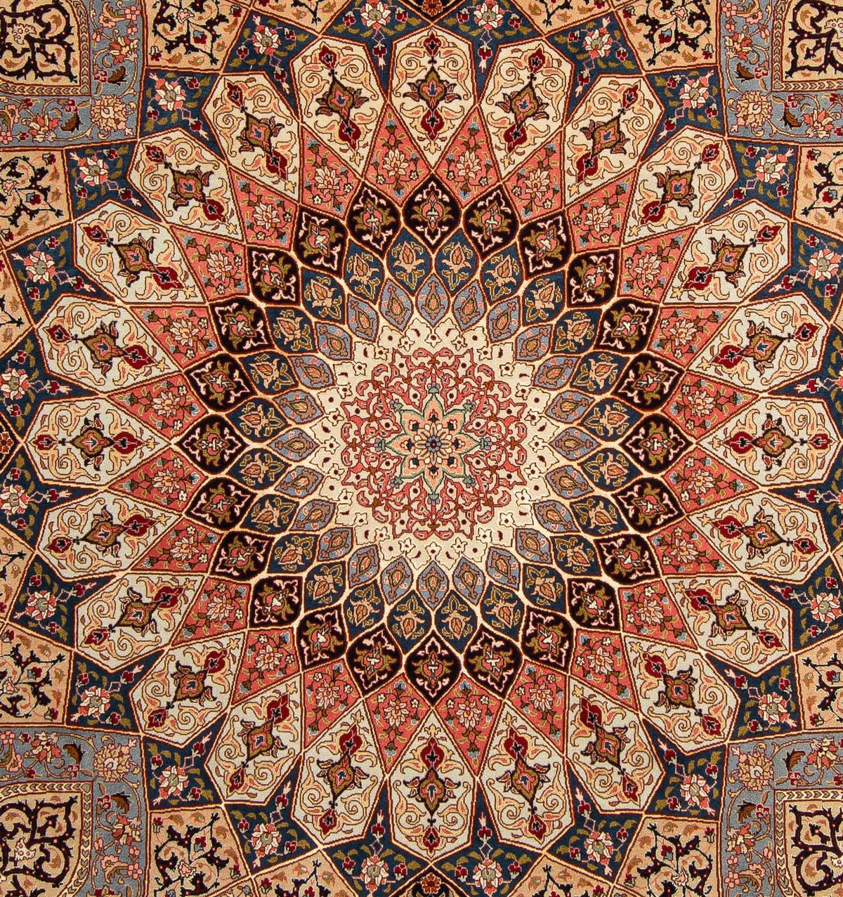Perzisch tapijt - Tabriz - Royal - 258 x 205 cm - lichtbruin