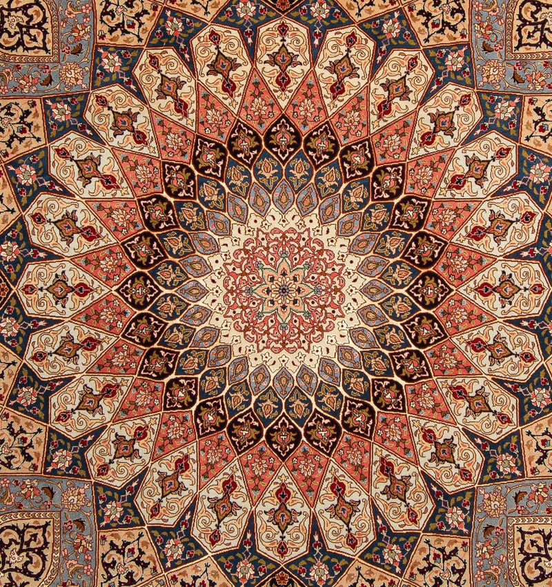 Perzisch tapijt - Tabriz - Royal - 258 x 205 cm - lichtbruin