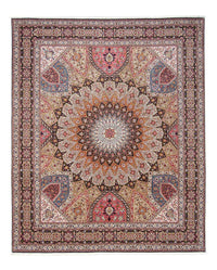 Perzisch tapijt - Tabriz - Royal - 302 x 254 cm - veelkleurig