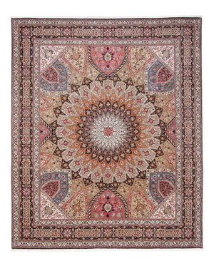 Perzisch tapijt - Tabriz - Royal - 302 x 254 cm - veelkleurig