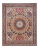 Tabriz - 50 Raj Tapijt 302x254cm - Perzisch tapijt