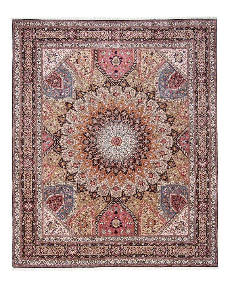 Perzisch tapijt - Tabriz - Royal - 302 x 254 cm - veelkleurig