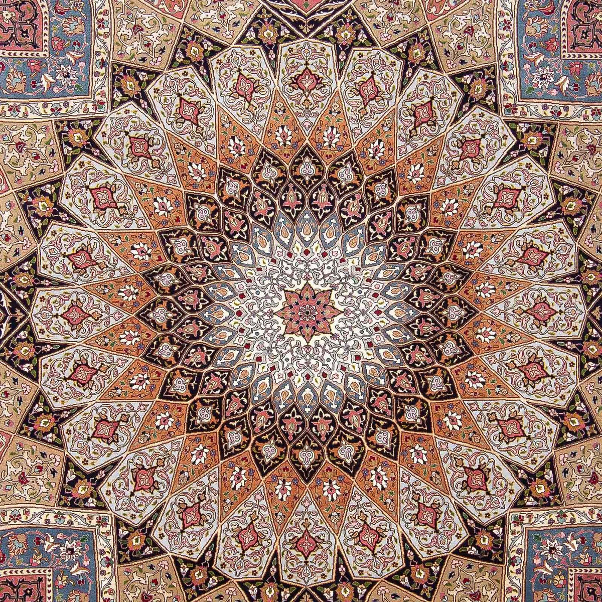 Perzisch tapijt - Tabriz - Royal - 302 x 254 cm - veelkleurig