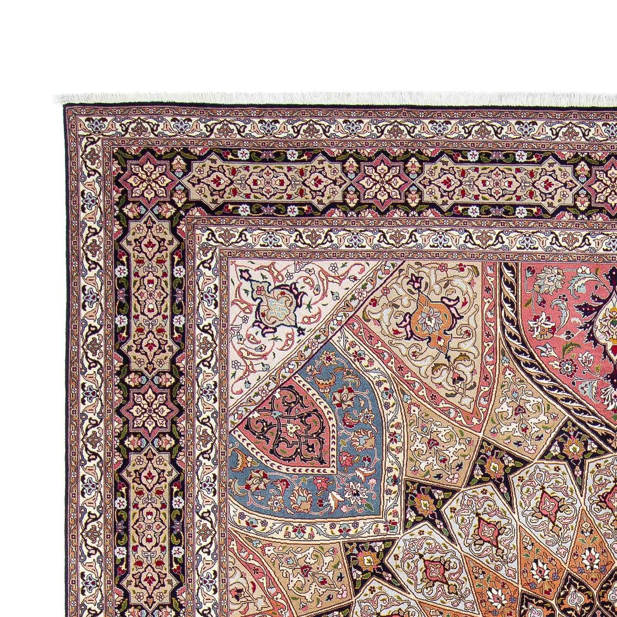 Perzisch tapijt - Tabriz - Royal - 302 x 254 cm - veelkleurig
