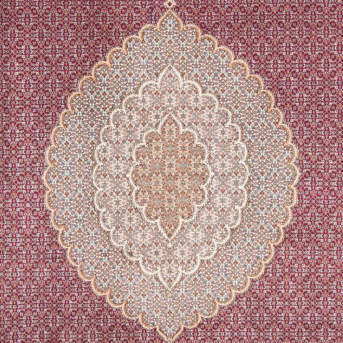 Perzisch tapijt - Tabriz - 298 x 198 cm - rood