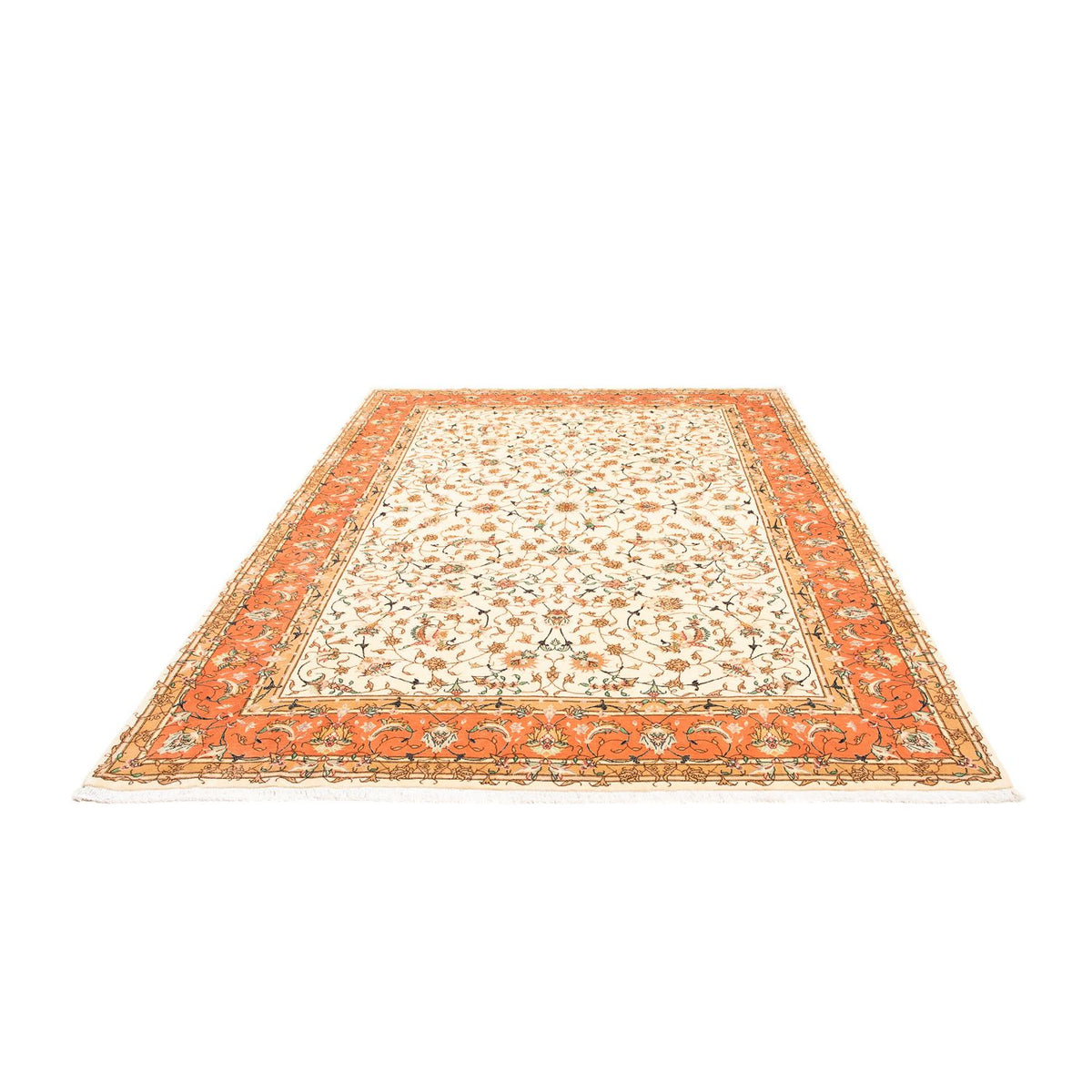 Perzisch tapijt - Tabriz - Royal - 281 x 201 cm - beige