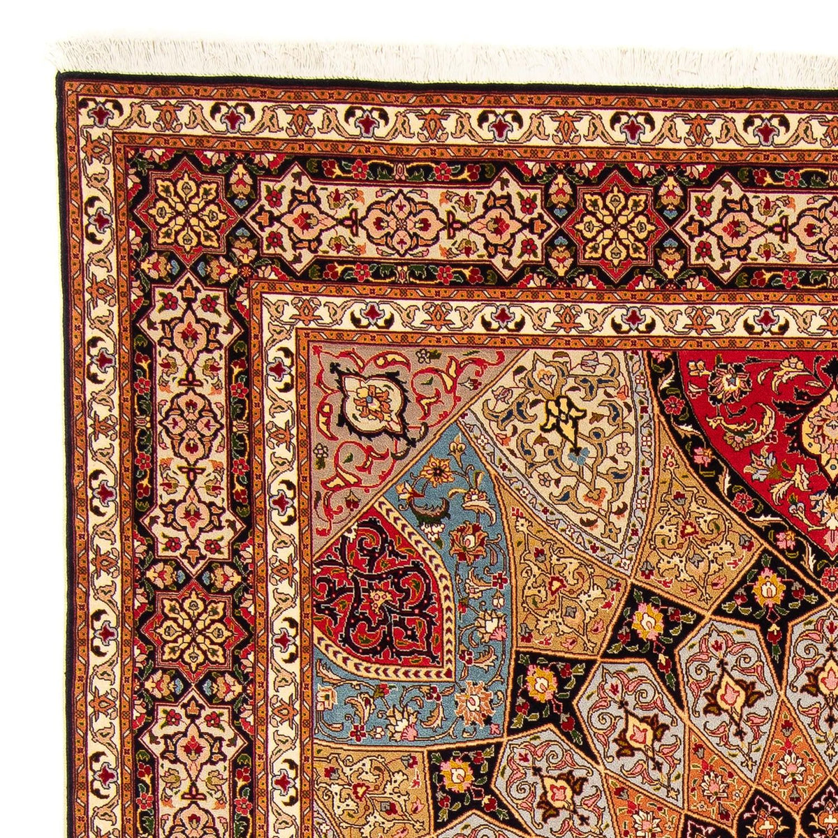 Perzisch tapijt - Tabriz - Royal - 257 x 201 cm - veelkleurig