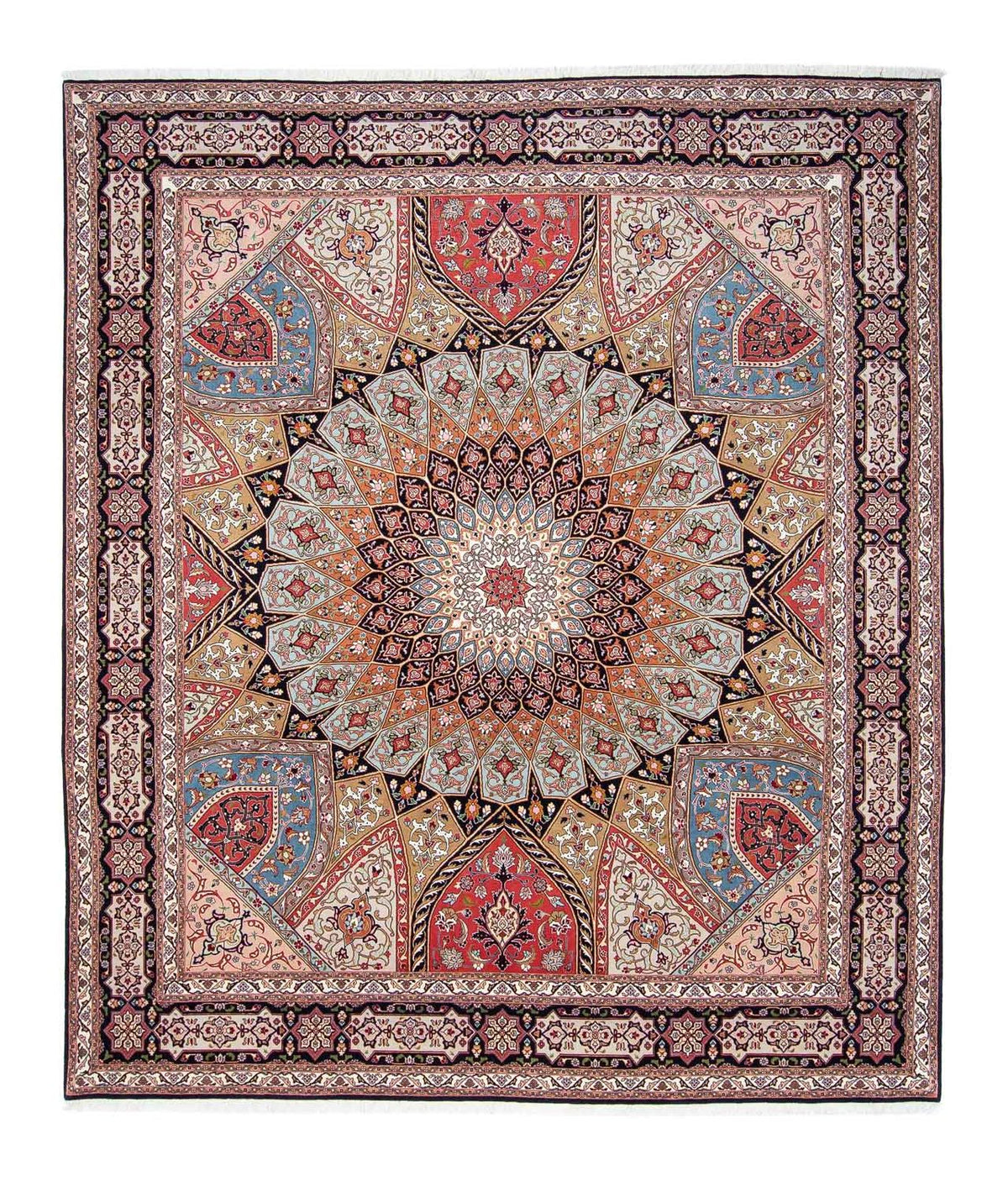 Perzisch tapijt - Tabriz - Royal - 304 x 253 cm - veelkleurig