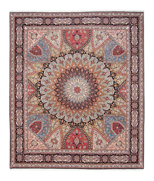 Perzisch tapijt - Tabriz - Royal - 304 x 253 cm - veelkleurig