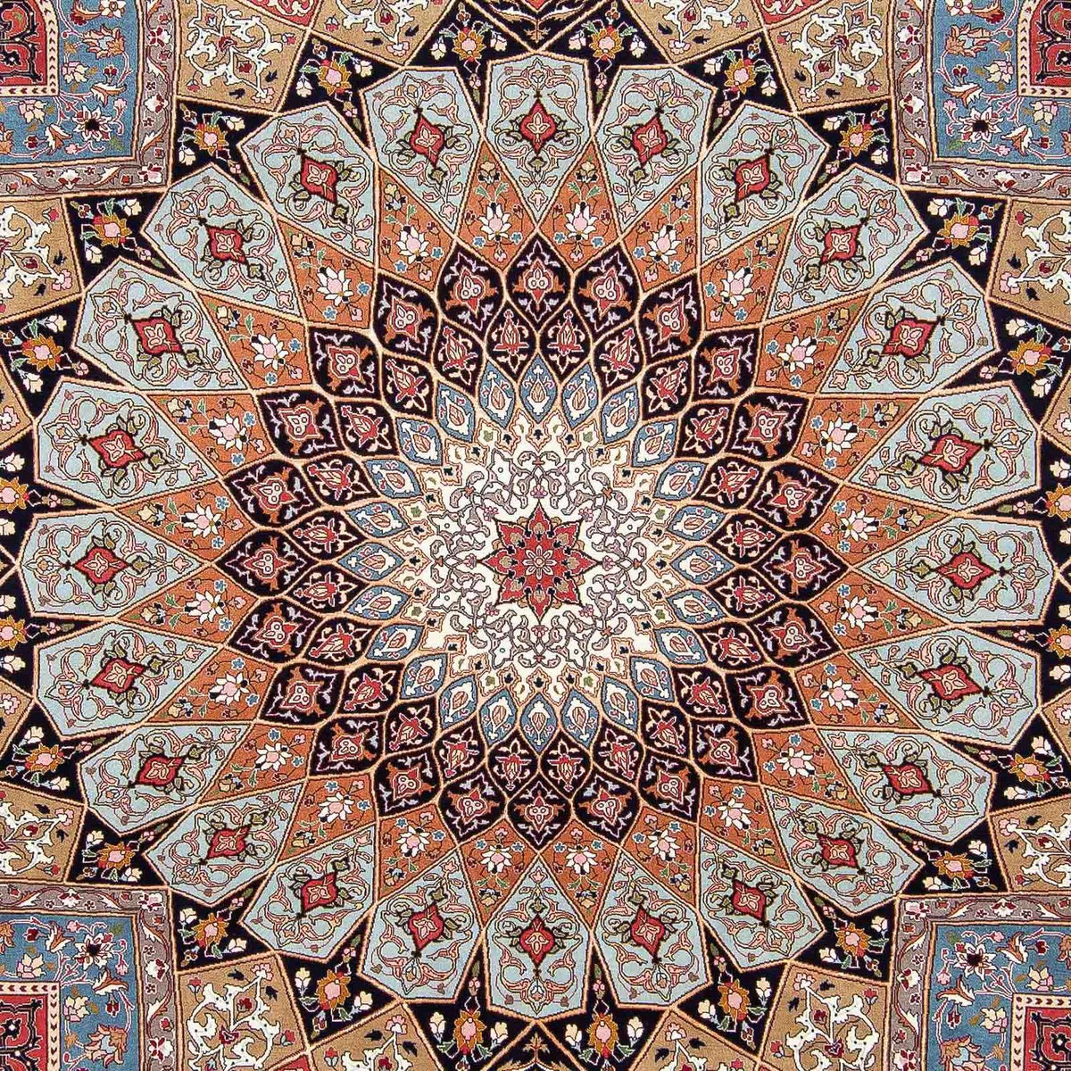 Perzisch tapijt - Tabriz - Royal - 304 x 253 cm - veelkleurig