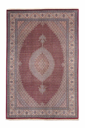 Perzisch tapijt - Tabriz - 300 x 198 cm - donkerrood