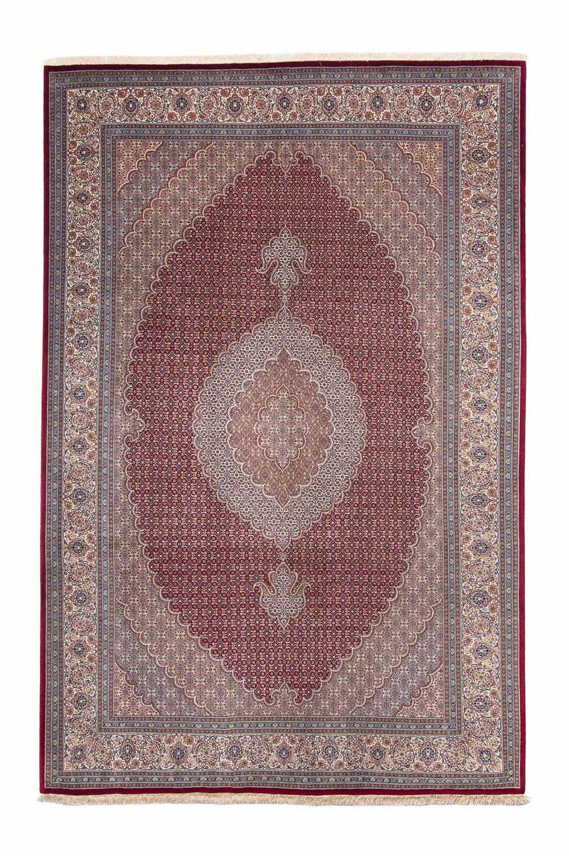 Perzisch tapijt - Tabriz - 300 x 198 cm - donkerrood