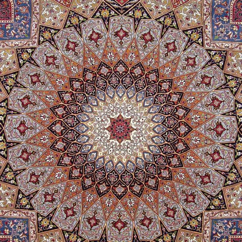 Perzisch tapijt - Tabriz - Royal - 304 x 254 cm - veelkleurig
