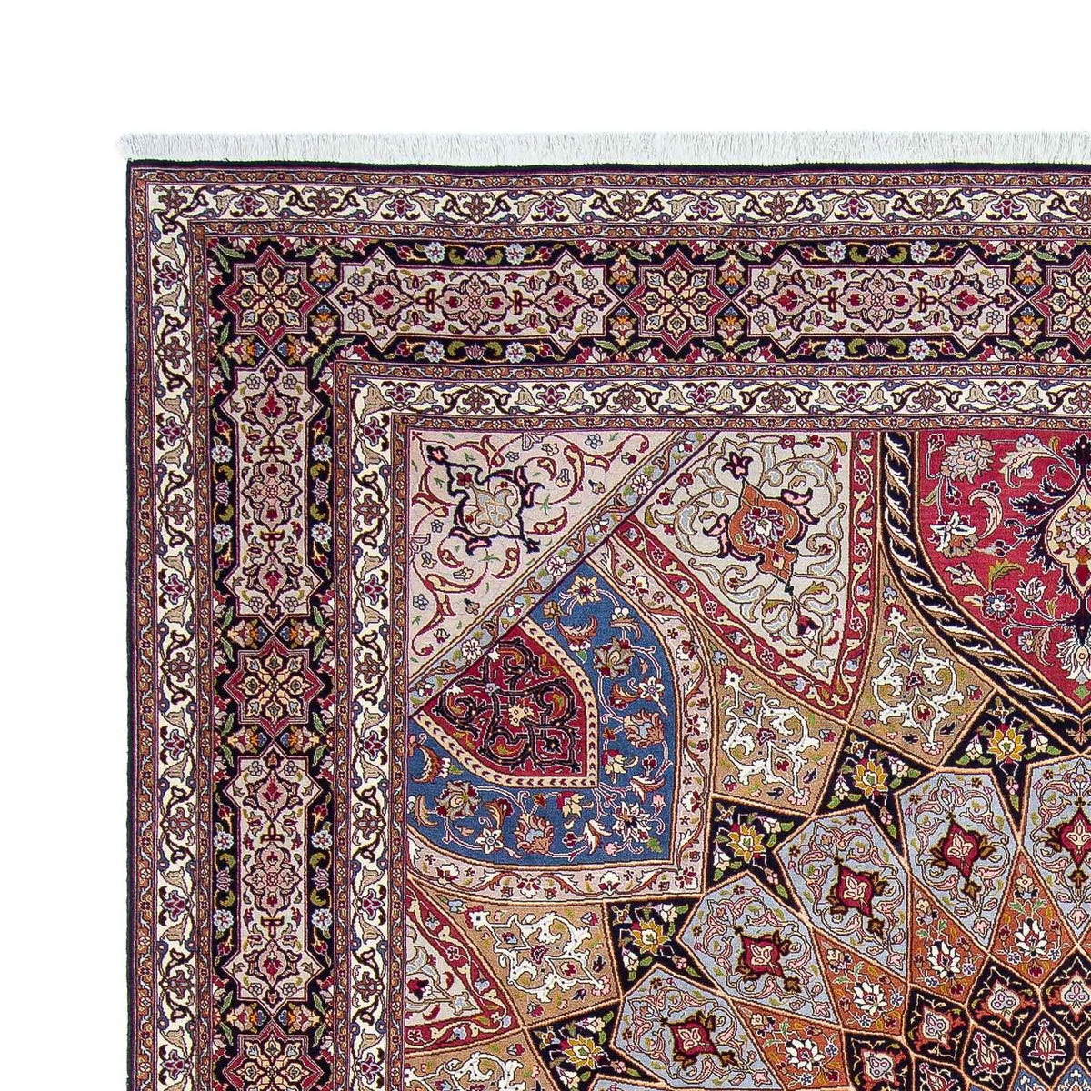 Perzisch tapijt - Tabriz - Royal - 304 x 254 cm - veelkleurig