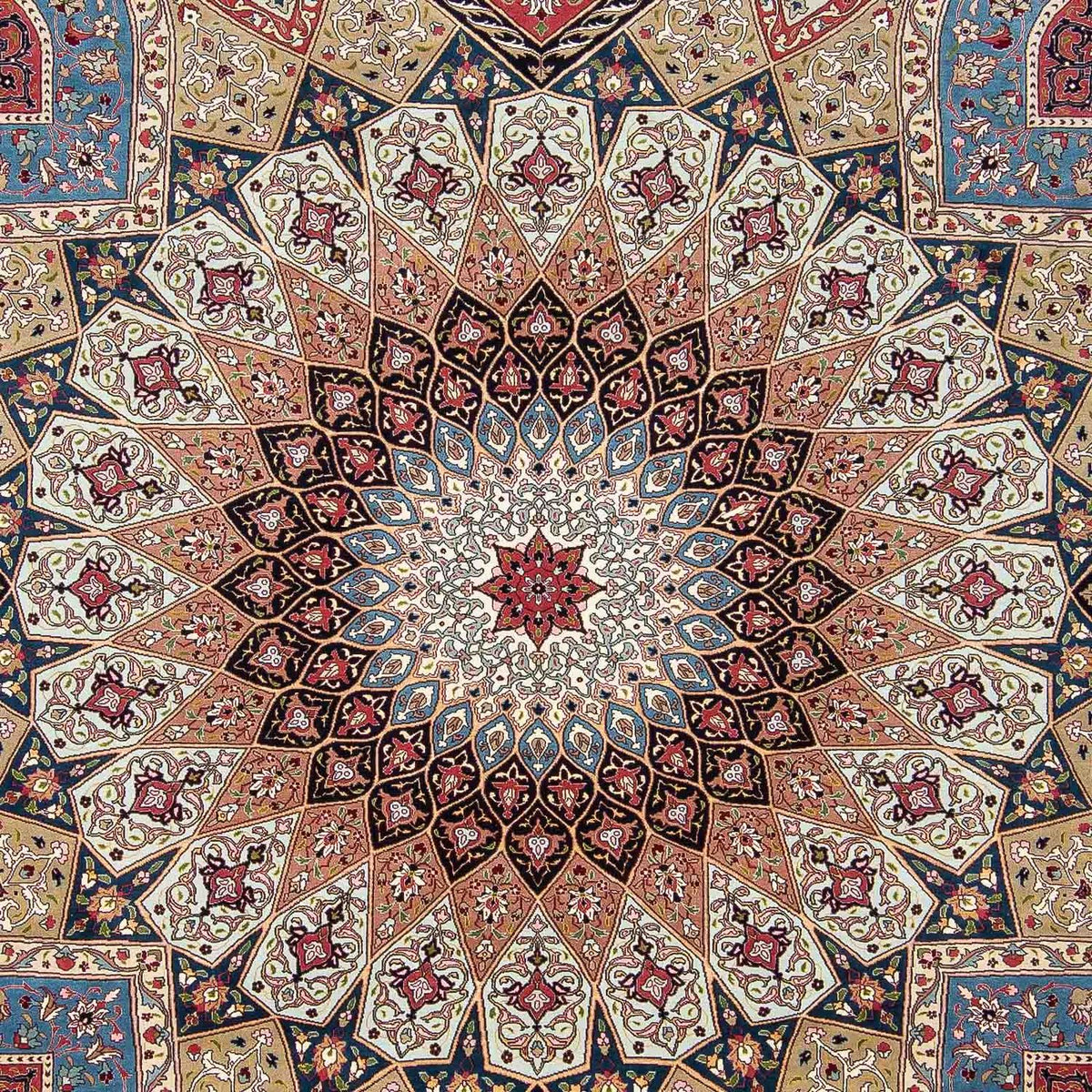 Perzisch tapijt - Tabriz - Royal - 305 x 258 cm - veelkleurig