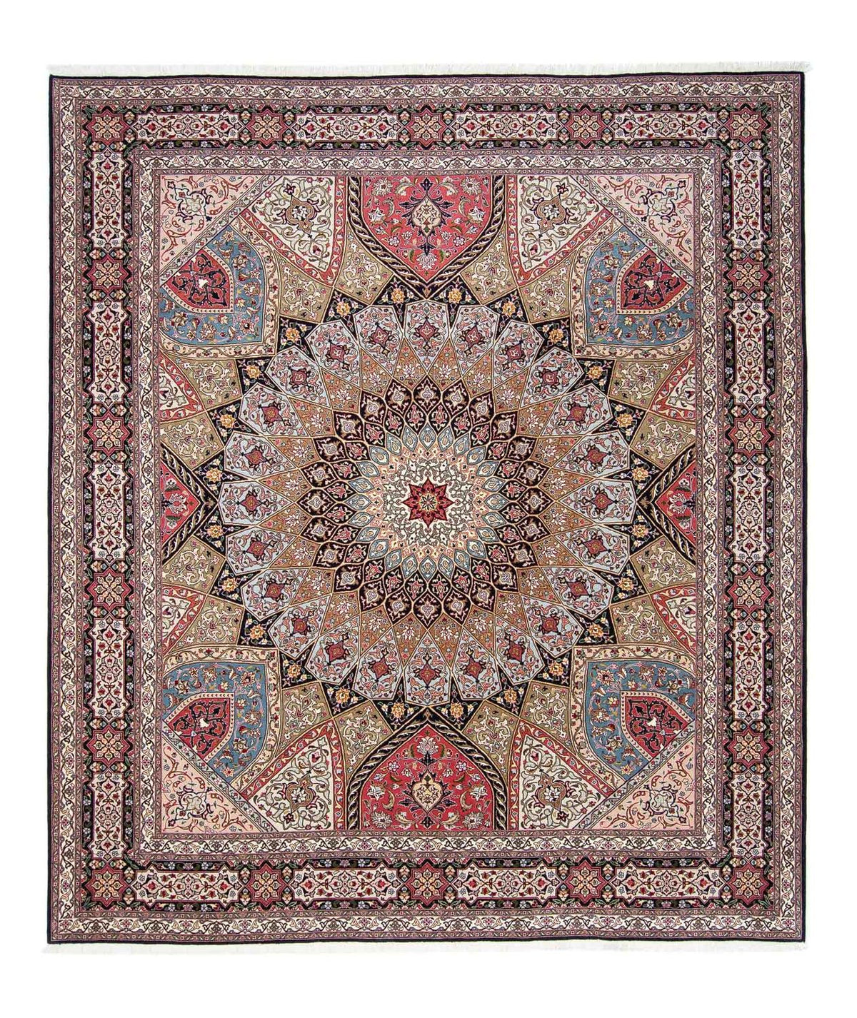 Perzisch tapijt - Tabriz - Royal - 297 x 253 cm - veelkleurig