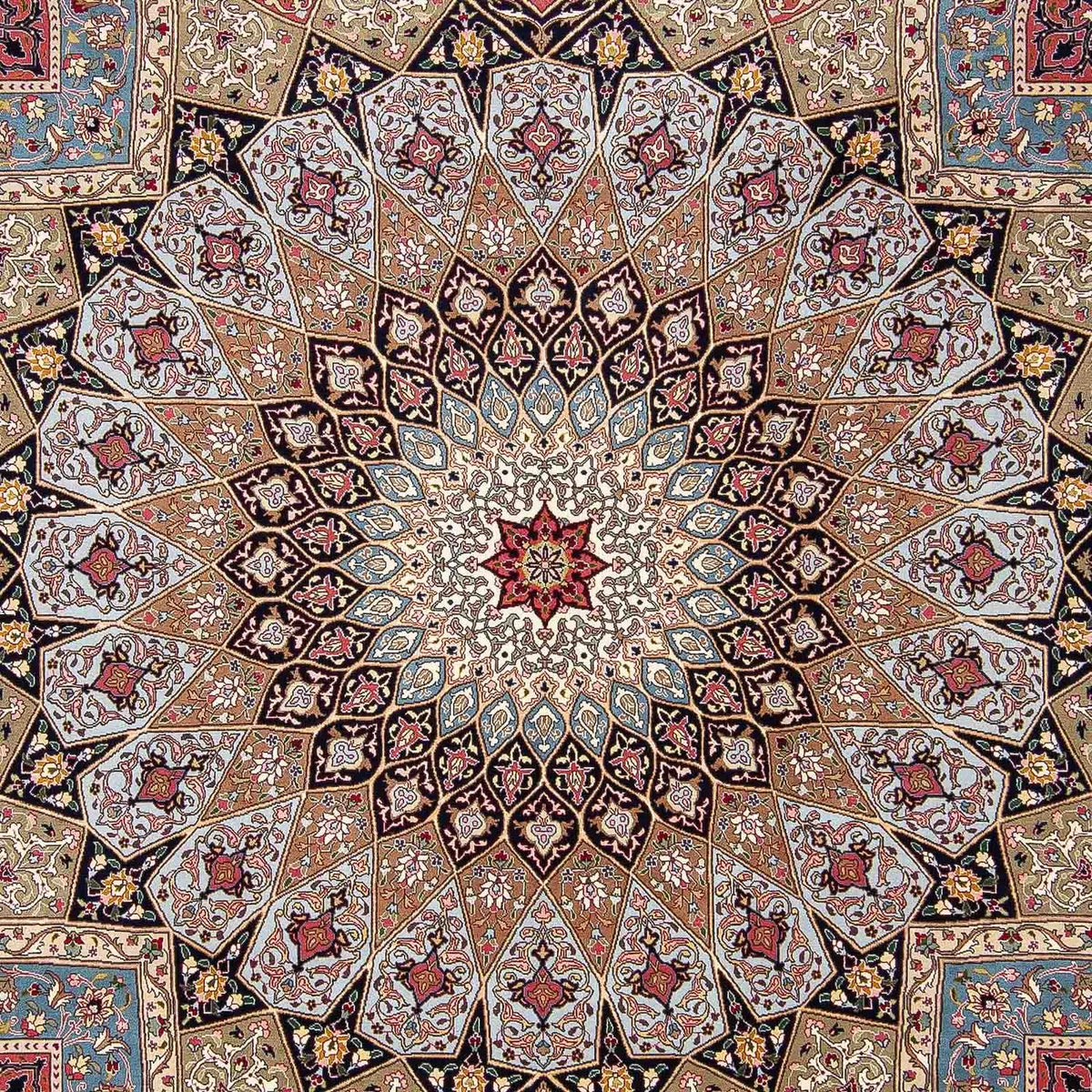 Perzisch tapijt - Tabriz - Royal - 297 x 253 cm - veelkleurig