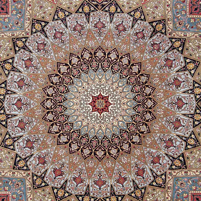 Perzisch tapijt - Tabriz - Royal - 297 x 253 cm - veelkleurig