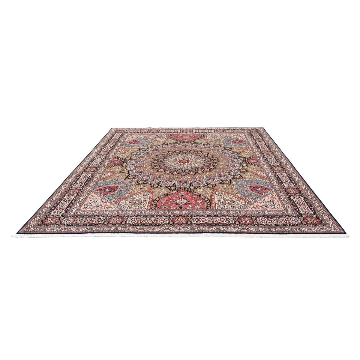Perzisch tapijt - Tabriz - Royal - 297 x 253 cm - veelkleurig