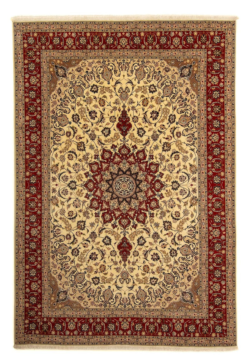 Perzisch tapijt - Tabriz - Royal - 355 x 253 cm - beige