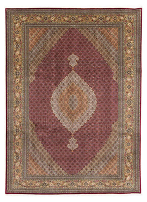 Perzisch tapijt - Tabriz - 346 x 253 cm - donkerrood