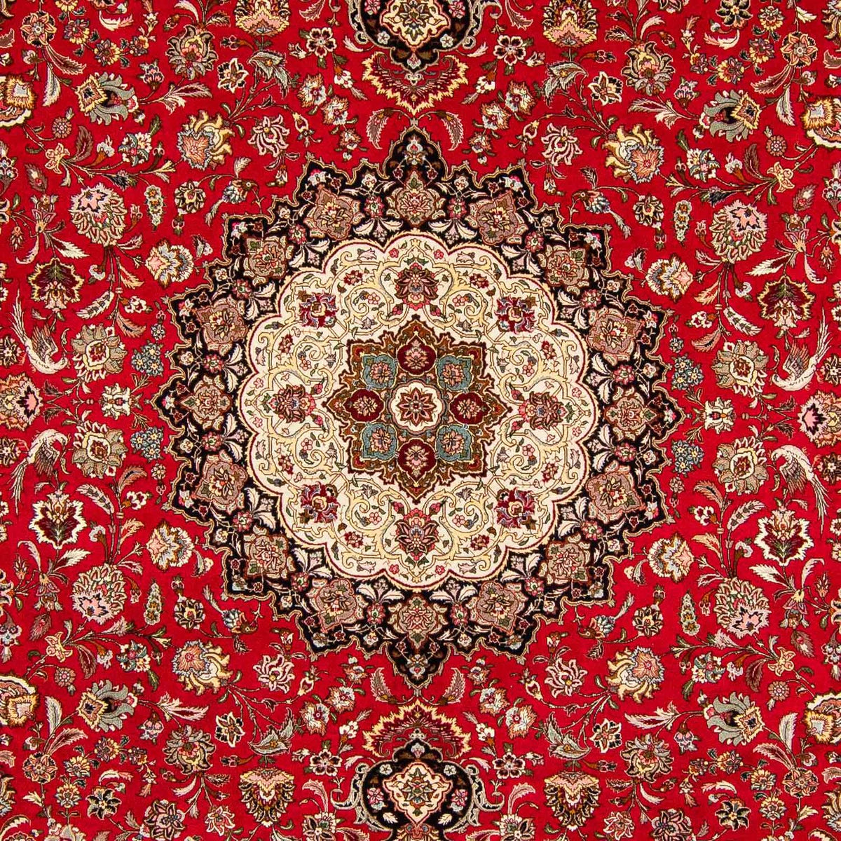 Perzisch tapijt - Tabriz - Royal - 405 x 302 cm - rood