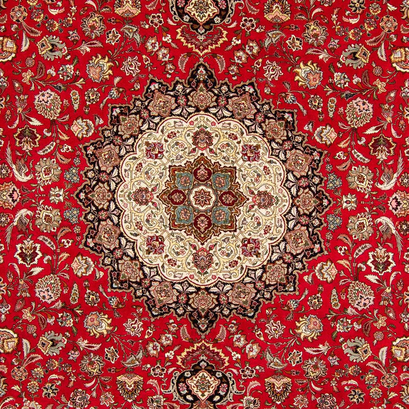 Perzisch tapijt - Tabriz - Royal - 405 x 302 cm - rood