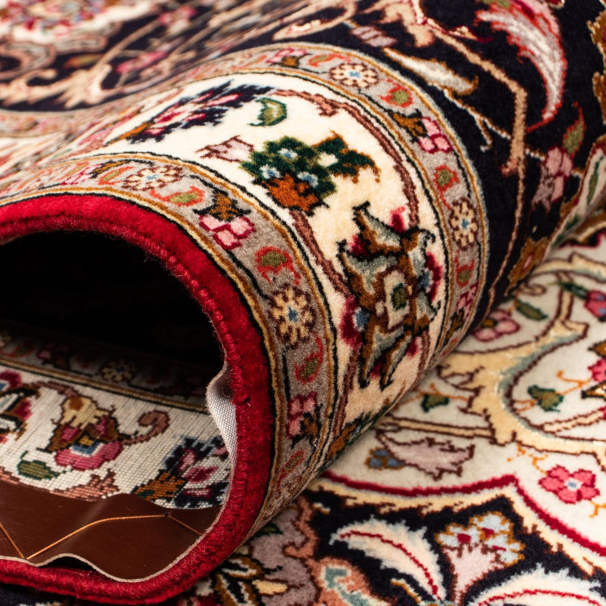 Perzisch tapijt - Tabriz - Royal - 405 x 302 cm - rood