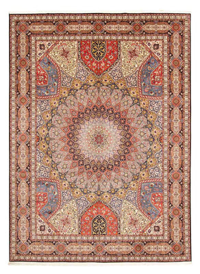 Perzisch tapijt - Tabriz - Royal - 412 x 303 cm - veelkleurig