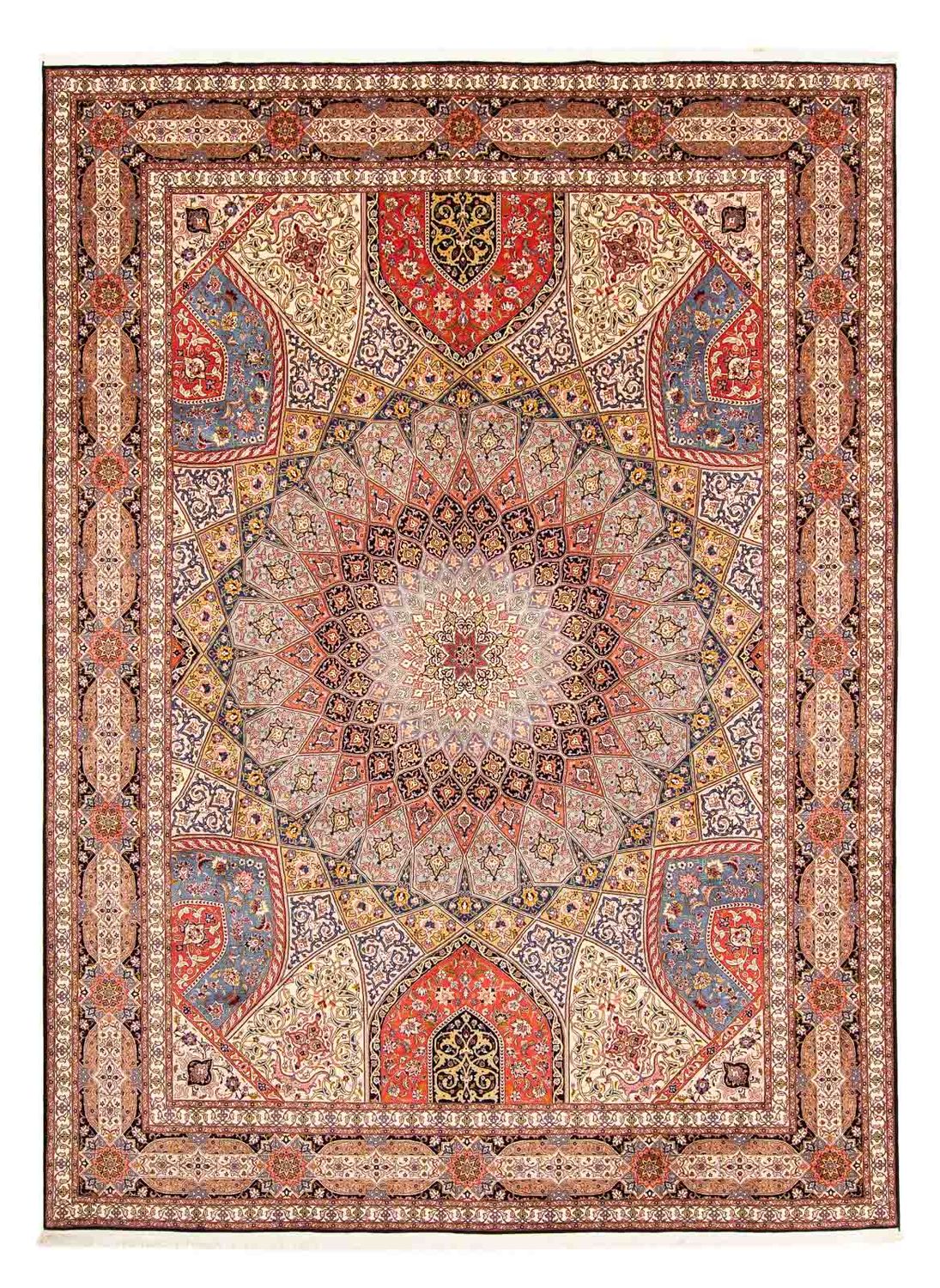 Perzisch tapijt - Tabriz - Royal - 412 x 303 cm - veelkleurig