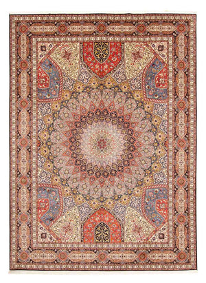 Perzisch tapijt - Tabriz - Royal - 412 x 303 cm - veelkleurig