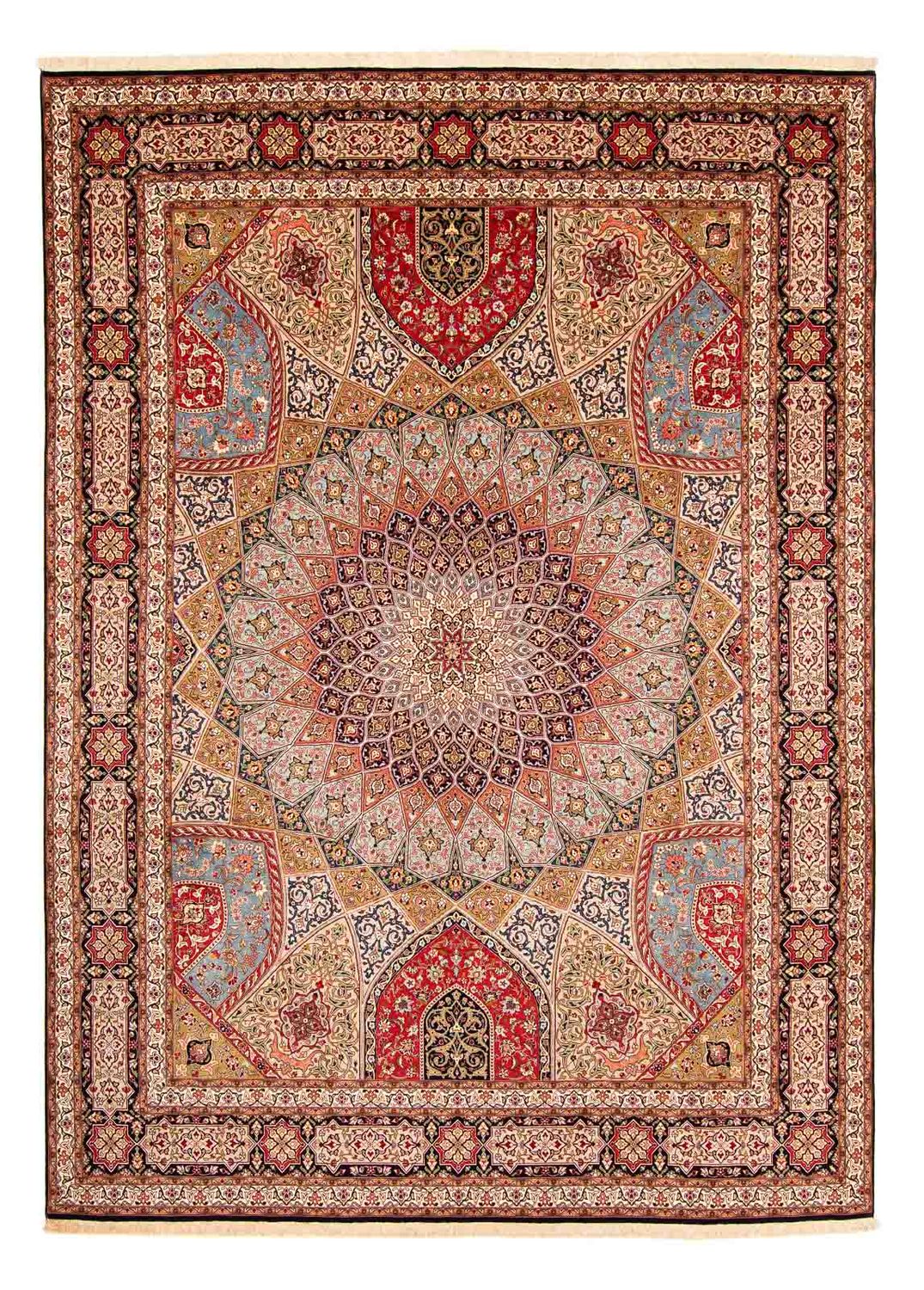 Perzisch tapijt - Tabriz - Royal - 402 x 300 cm - veelkleurig