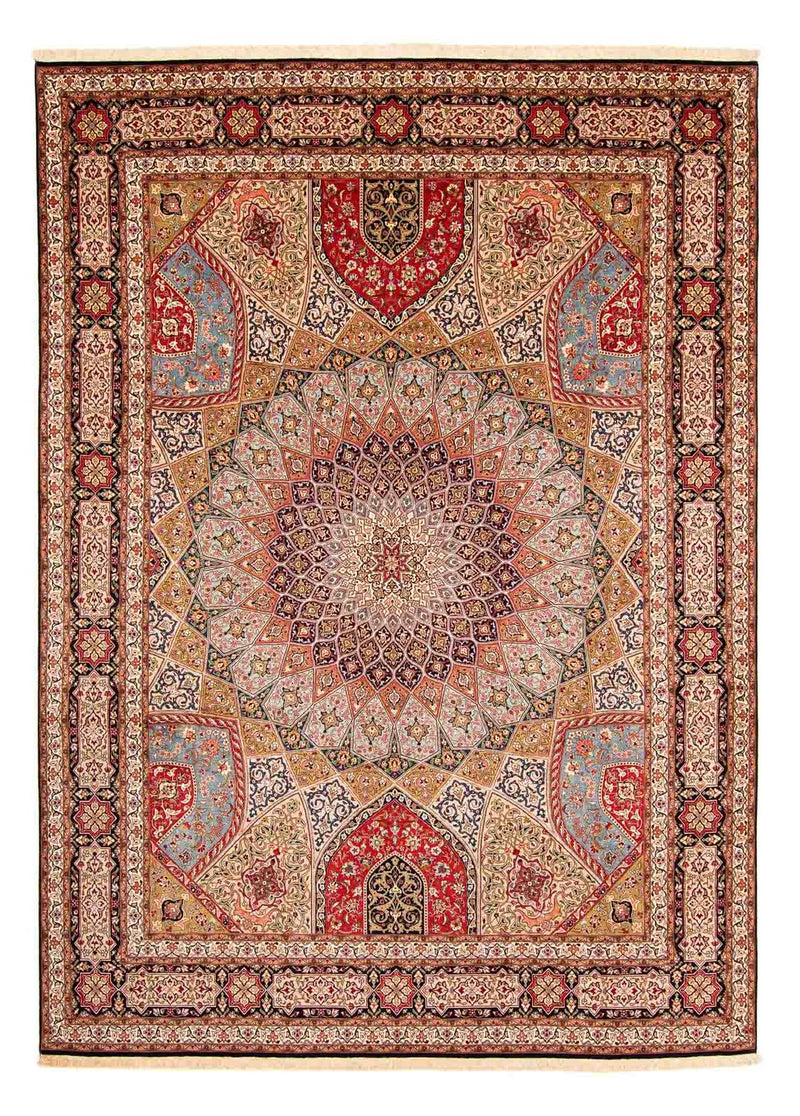 Perzisch tapijt - Tabriz - Royal - 402 x 300 cm - veelkleurig