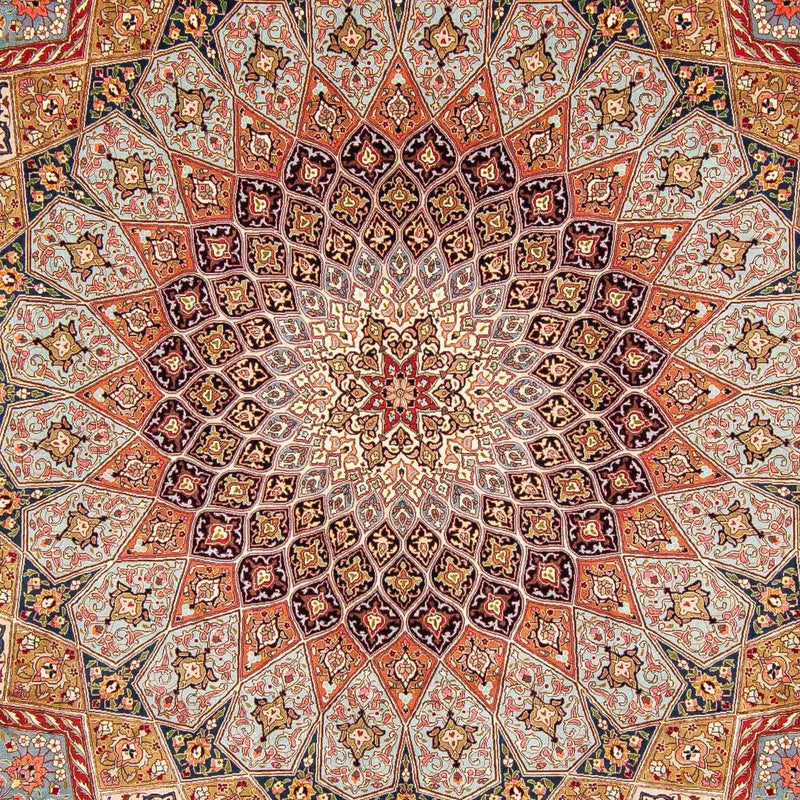 Perzisch tapijt - Tabriz - Royal - 402 x 300 cm - veelkleurig