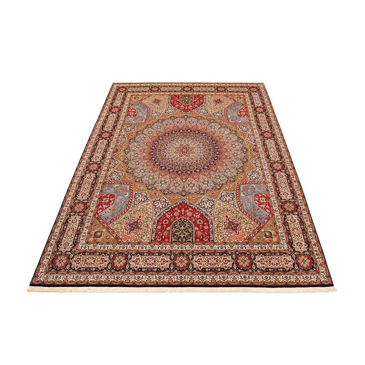 Perzisch tapijt - Tabriz - Royal - 402 x 300 cm - veelkleurig