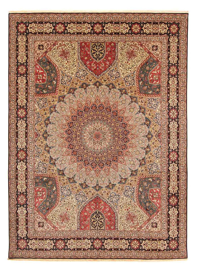 Perzisch tapijt - Tabriz - Royal - 398 x 298 cm - veelkleurig