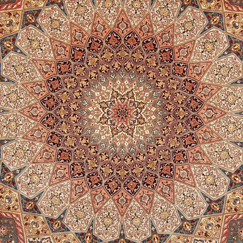 Perzisch tapijt - Tabriz - Royal - 398 x 298 cm - veelkleurig