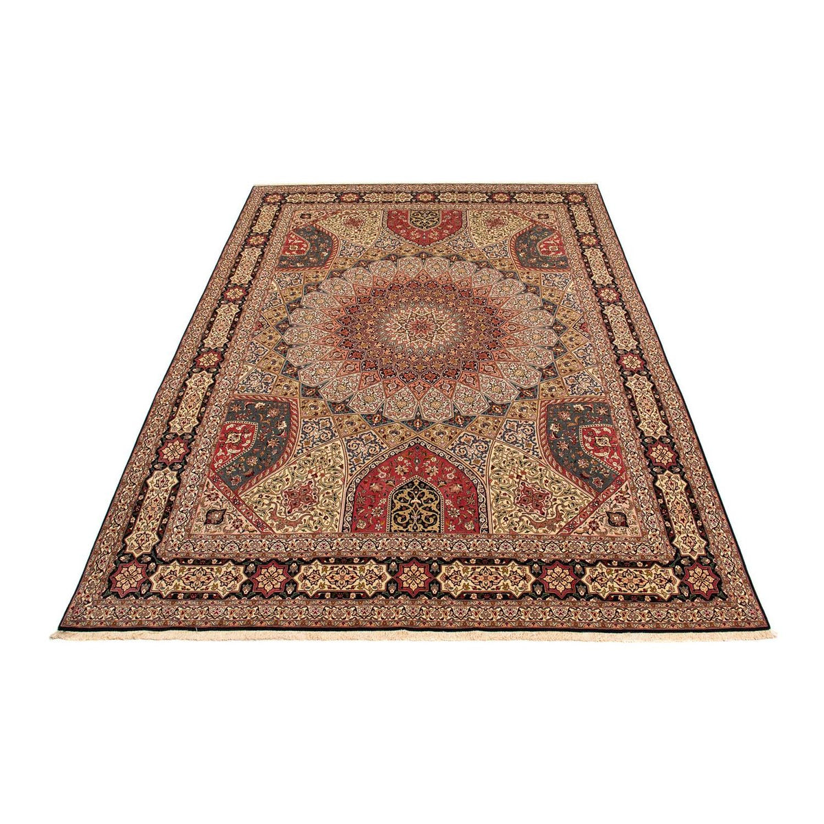 Perzisch tapijt - Tabriz - Royal - 398 x 298 cm - veelkleurig