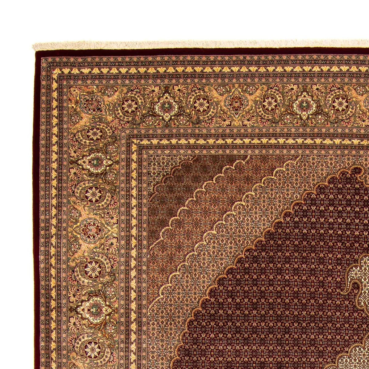 Perzisch tapijt - Tabriz - 403 x 300 cm - donkerrood