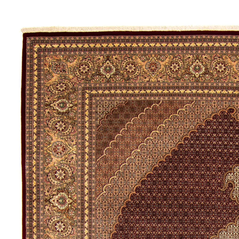 Perzisch tapijt - Tabriz - 403 x 300 cm - donkerrood