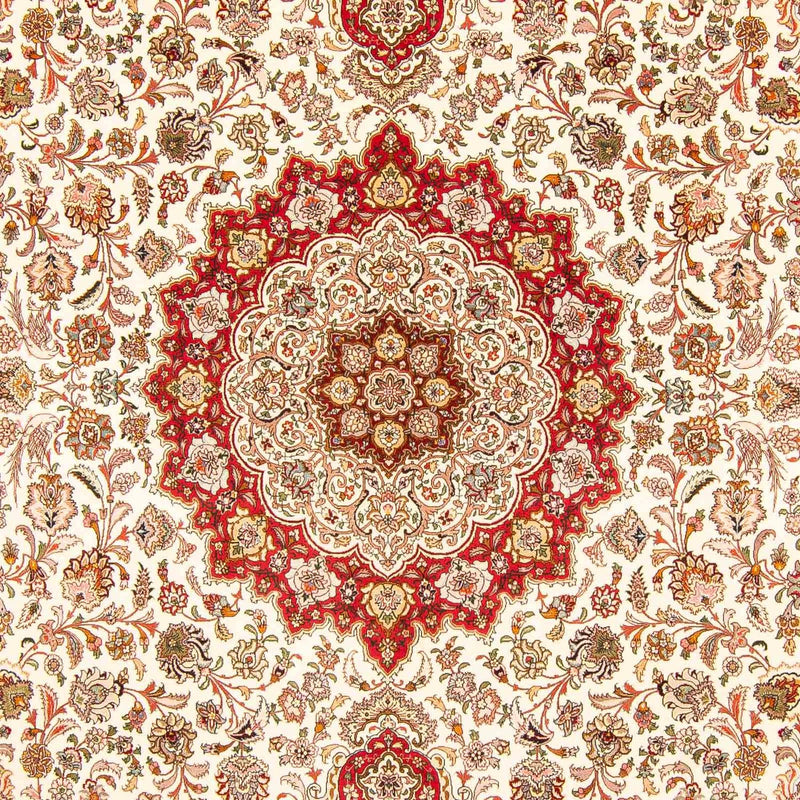 Perzisch tapijt - Tabriz - Royal - 411 x 303 cm - rood