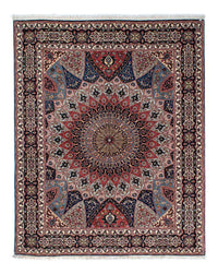 Perzisch tapijt - Tabriz - Royal - 190 x 156 cm - lichtbruin