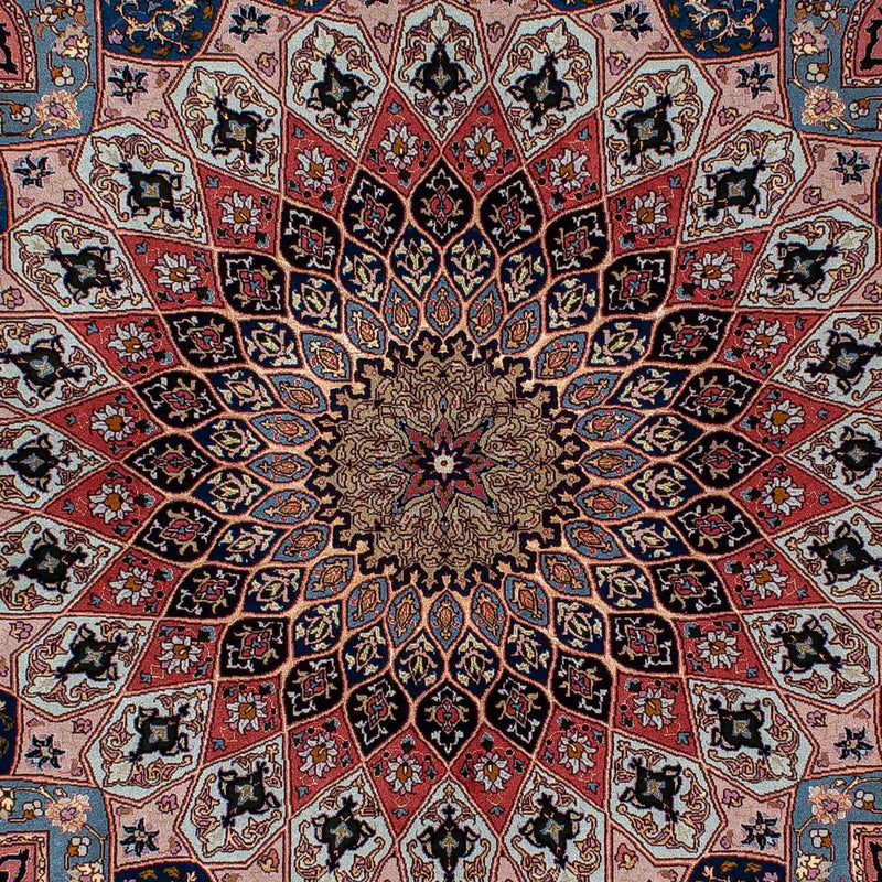 Perzisch tapijt - Tabriz - Royal - 190 x 156 cm - lichtbruin