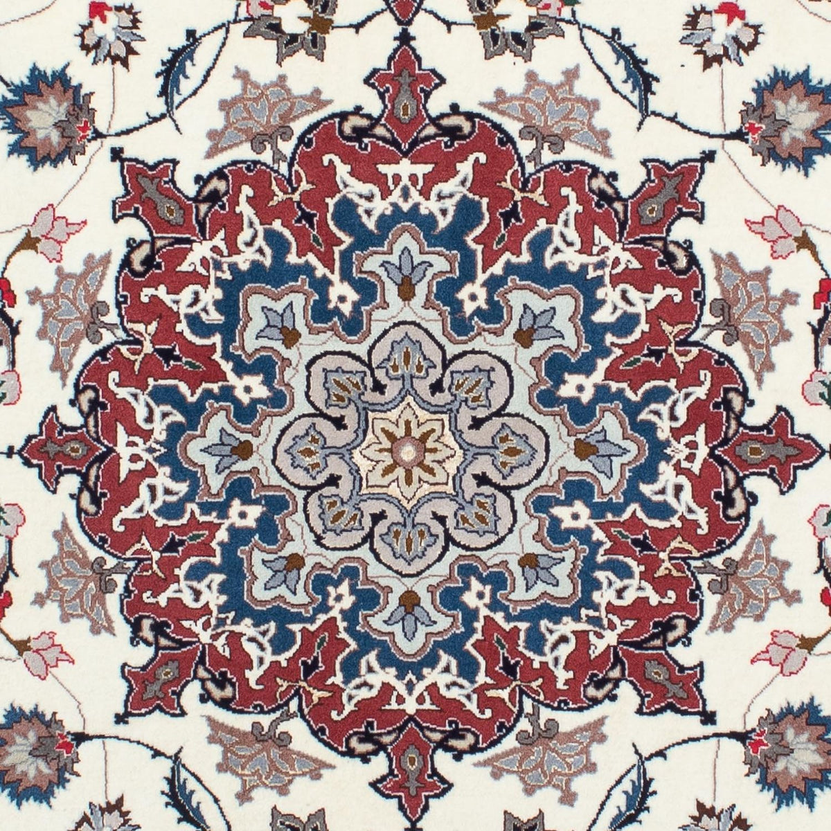 Perzisch tapijt - Tabriz - Royal - 201 x 152 cm - beige