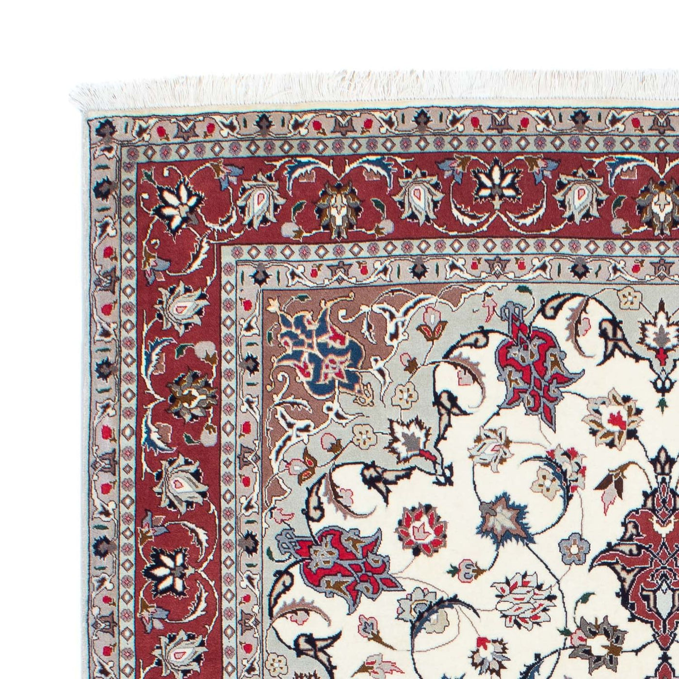 Tabriz - 50 Raj Tapijt 201x152cm - Perzisch tapijt