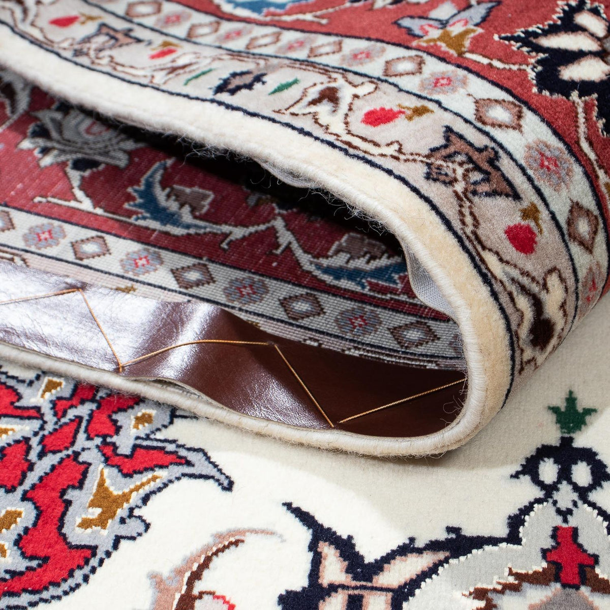 Perzisch tapijt - Tabriz - Royal - 201 x 152 cm - beige