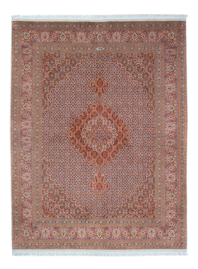 Perzisch tapijt - Tabriz - 202 x 150 cm - licht rood