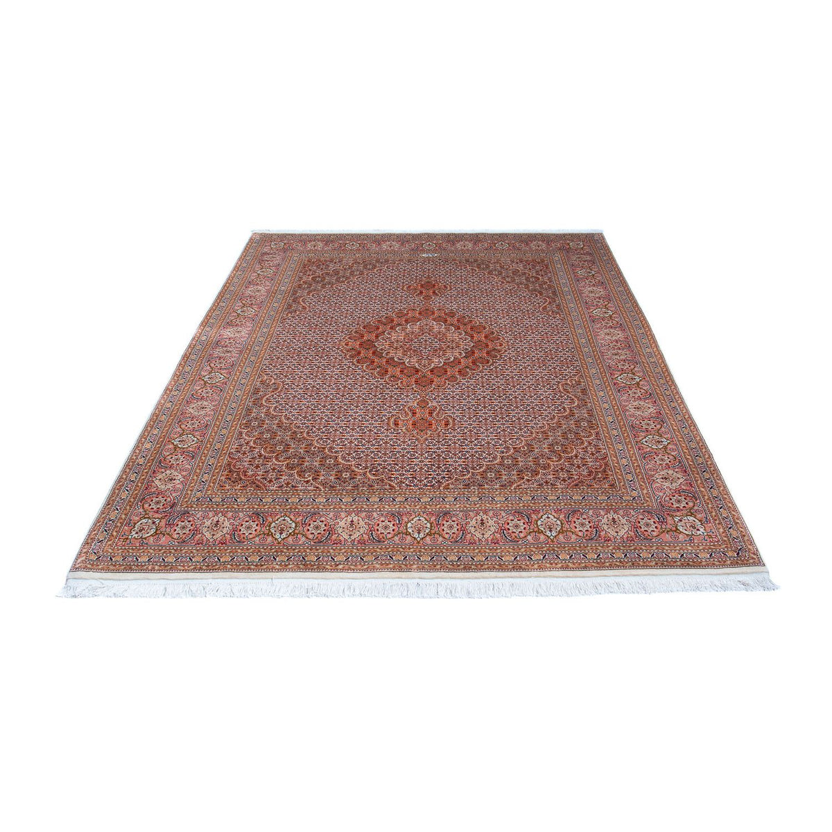 Perzisch tapijt - Tabriz - 202 x 150 cm - licht rood