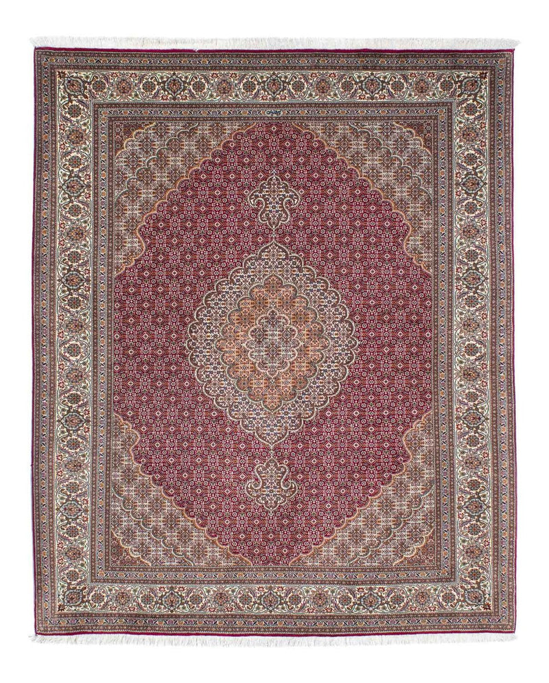 Perzisch tapijt - Tabriz - 192 x 155 cm - licht rood